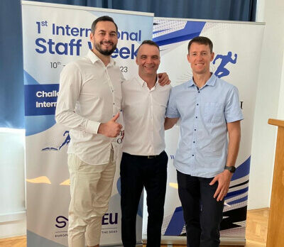 Pracownicy Centrum Wychowania Fizycznego i Sportu UG z wizytą w Splicie