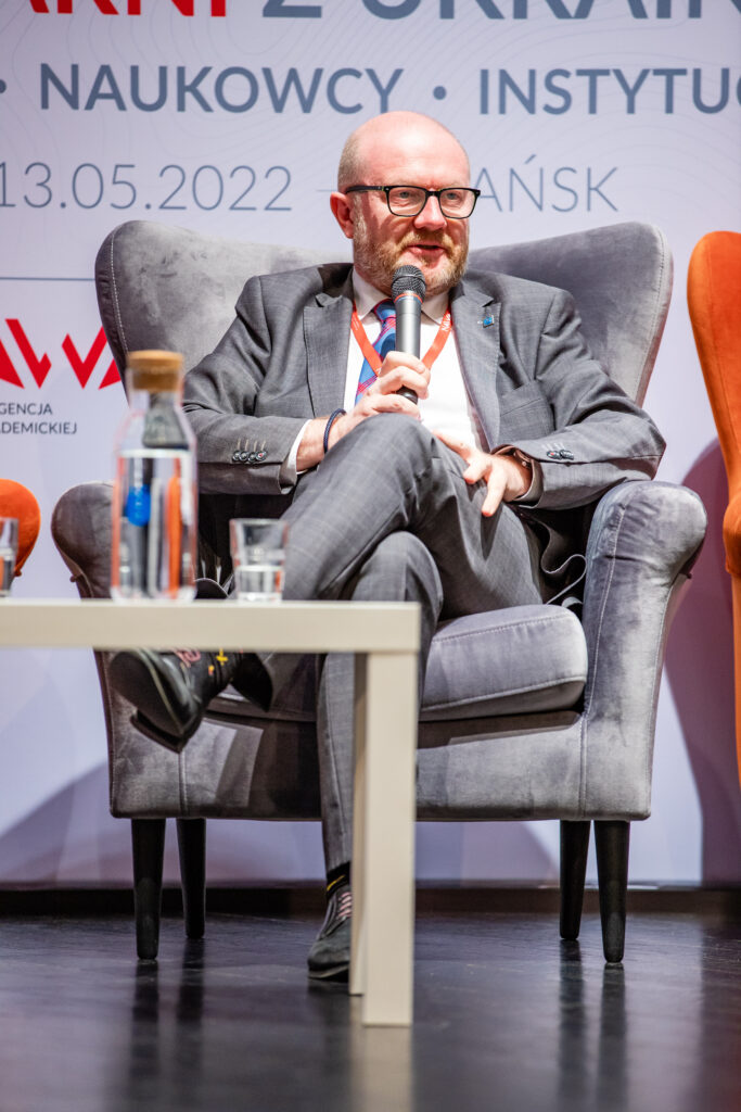 Profesor Maciej Duszczyk, przewodniczący 
Rady Uniwersytetu Gdańskiego (Fot. Alan Stocki).