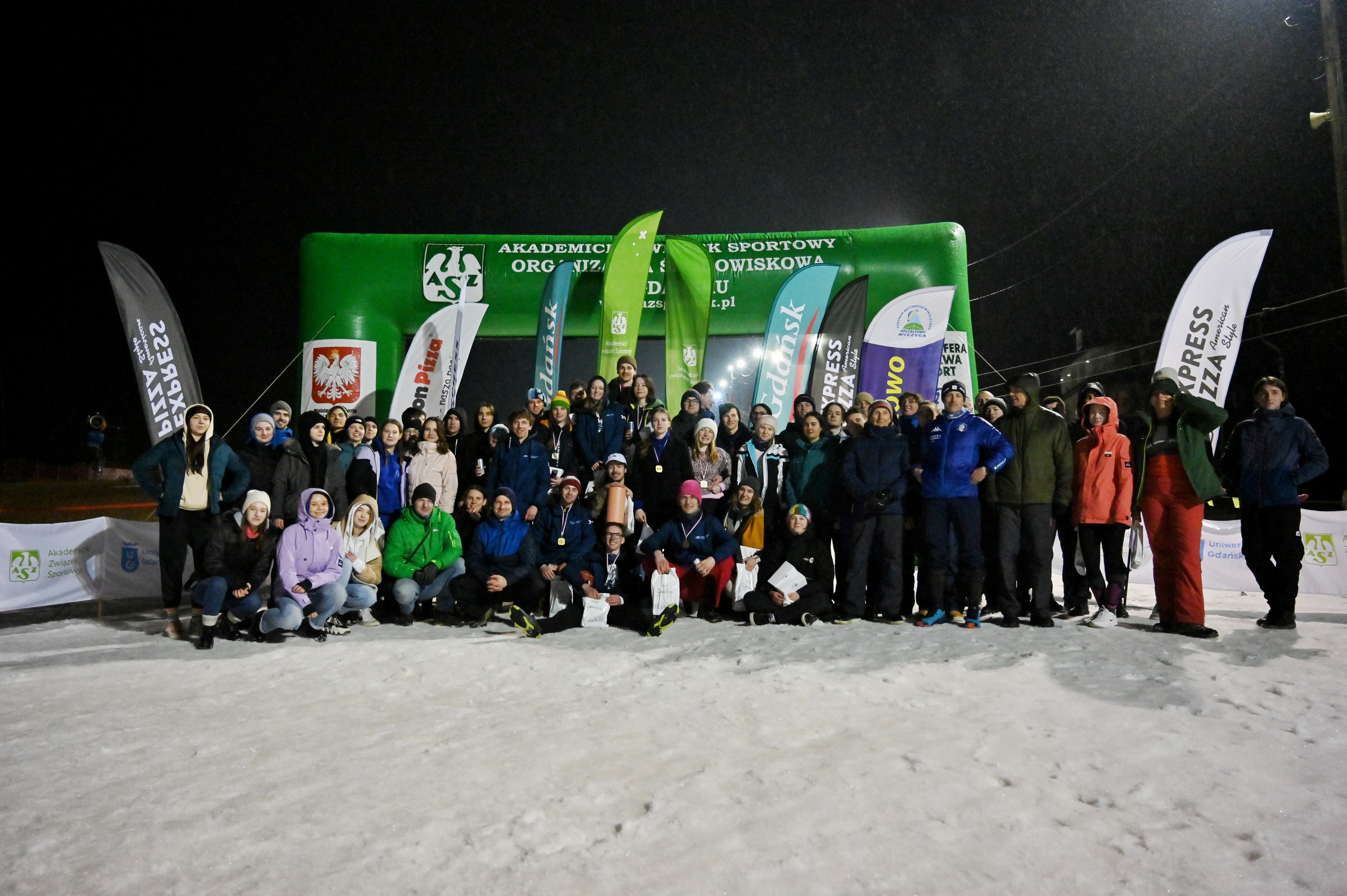Za nami Akademickie Mistrzostwa Pomorza w Narciarstwie Alpejskim i Snowboardzie (Fot. Ola Lewandowska).