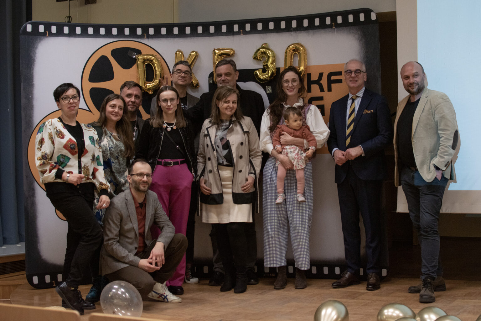 Filmowe perłowe gody, 
czyli jubileusz 30-lecia 
Dyskusyjnego 
Klubu Filmowego UG 
„Miłość Blondynki” (Fot. Zuzanna Litwinko).