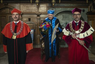 Profesor Krzysztof Pomian doktorem honoris causa Uniwersytetu Gdańskiego