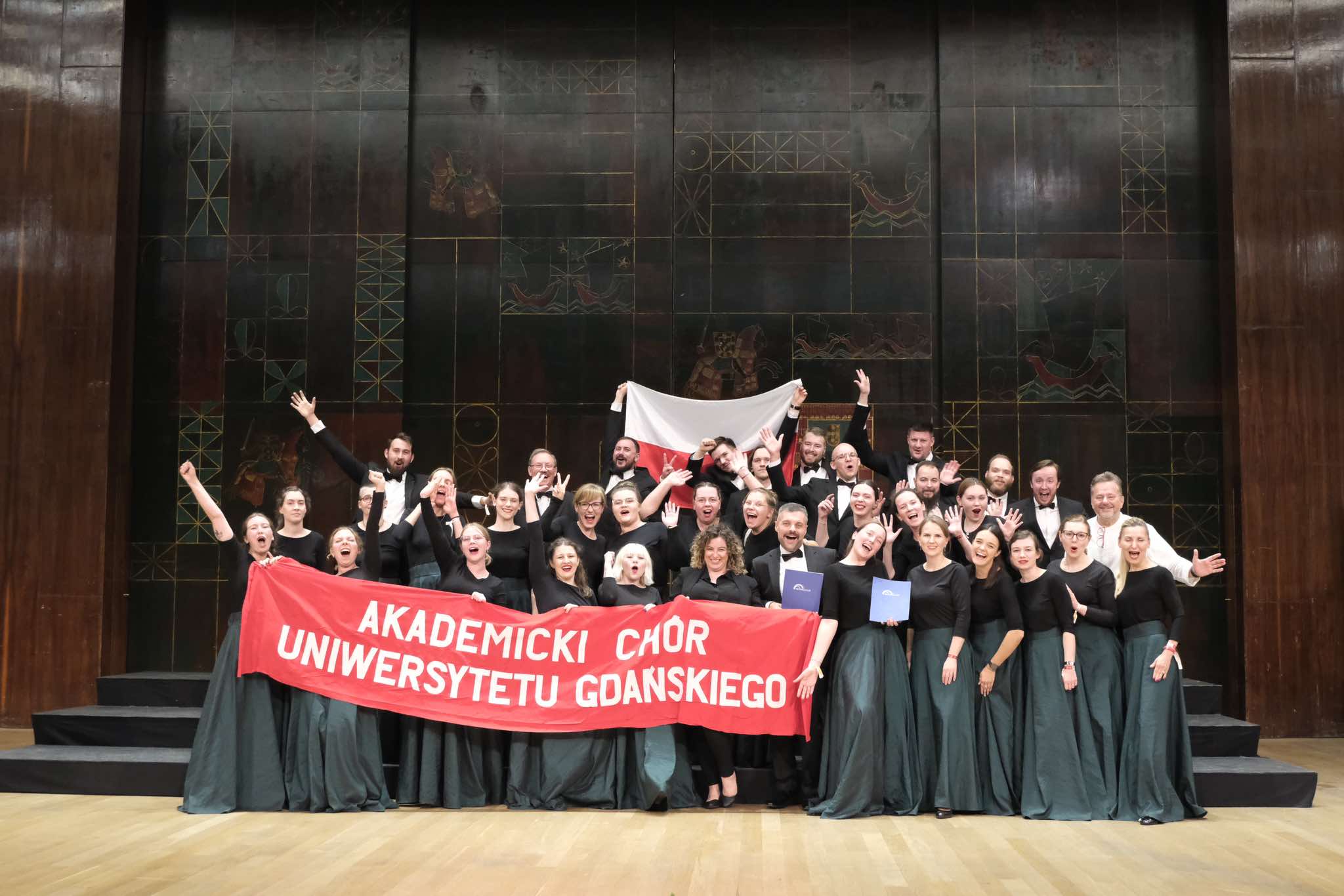 Sukces Akademickiego Chóru Uniwersytetu Gdańskiego w Lizbonie! ( Fot. Karolina Kotkowska).