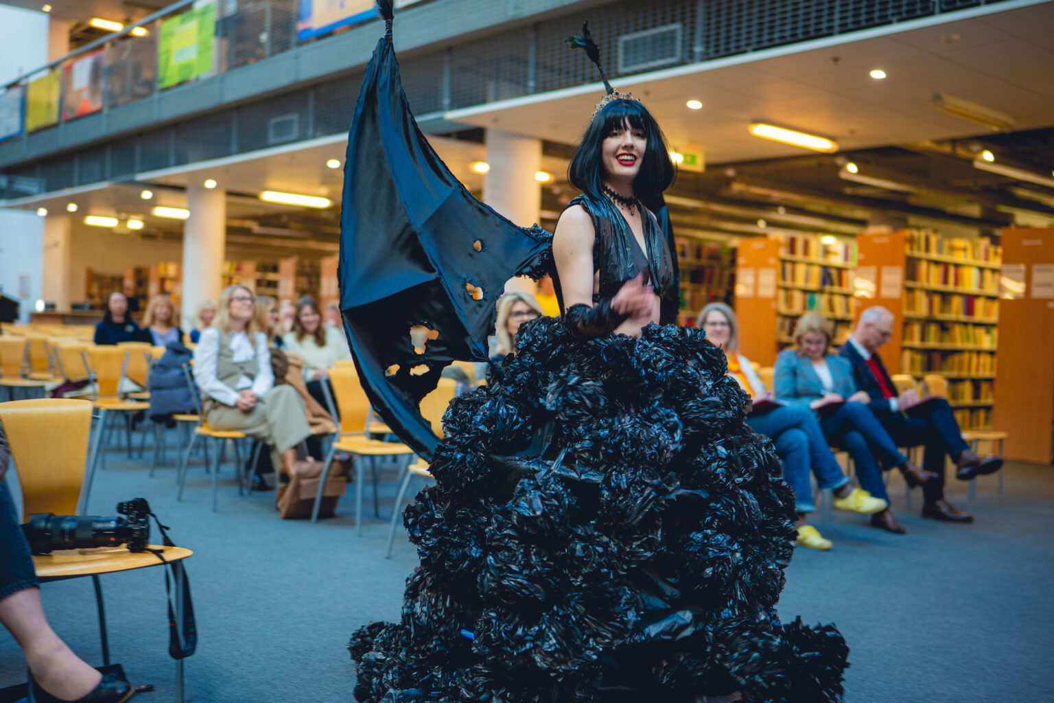 Moda w duchu „eko”
na Uniwersytecie
Gdańskim (Fot. Rafał Mielczarek).