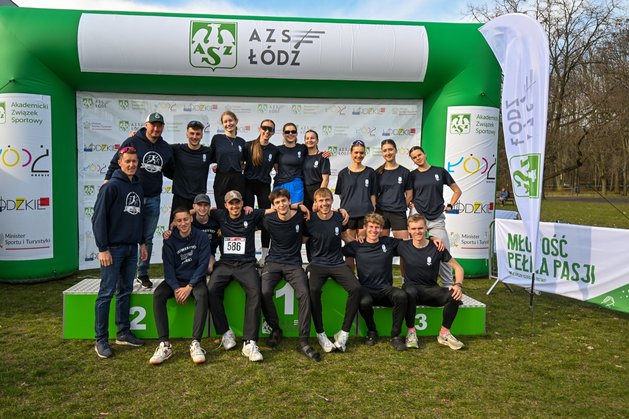 BIEG PO ZŁOTO – BIEGACZE UNIWERSYTETU GDAŃSKIEGO Z MEDALAMI AKADEMICKICH MISTRZOSTW POLSKI (Fot. archiwum AMP).
