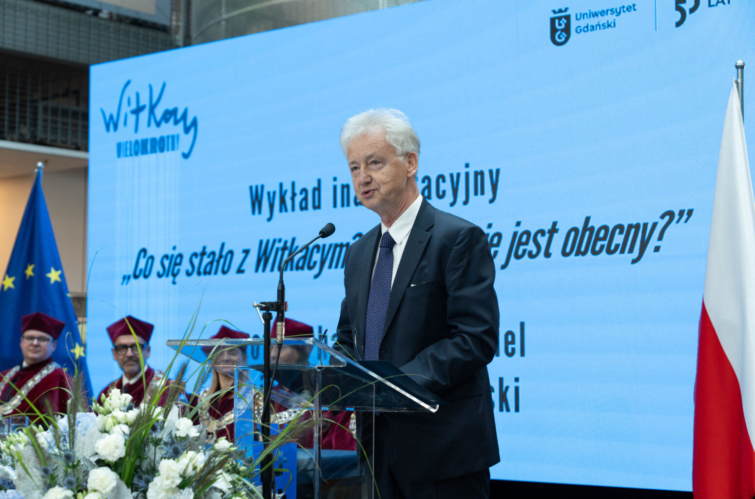 Profesor Jacek Popiel
(Fot. Bartłomiej Jętczak/CKiP UG).