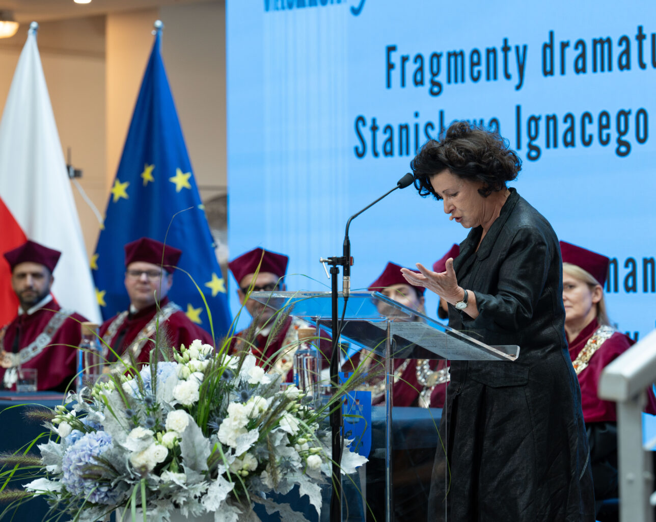 Profesor Dorota Kolak ( Fot. Bartłomiej Jętczak/CKiP UG).