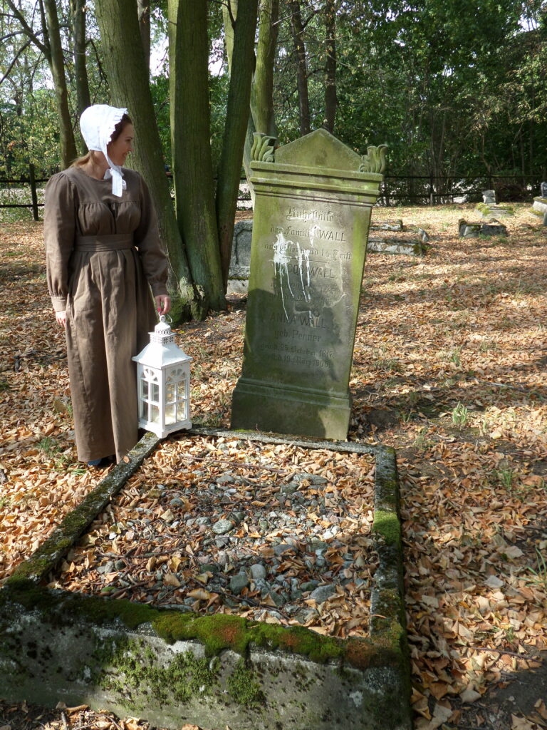Cmentarz mennonicki w Wikrowie
(Fot. dr Aleksandra Paprot-Wielopolska).