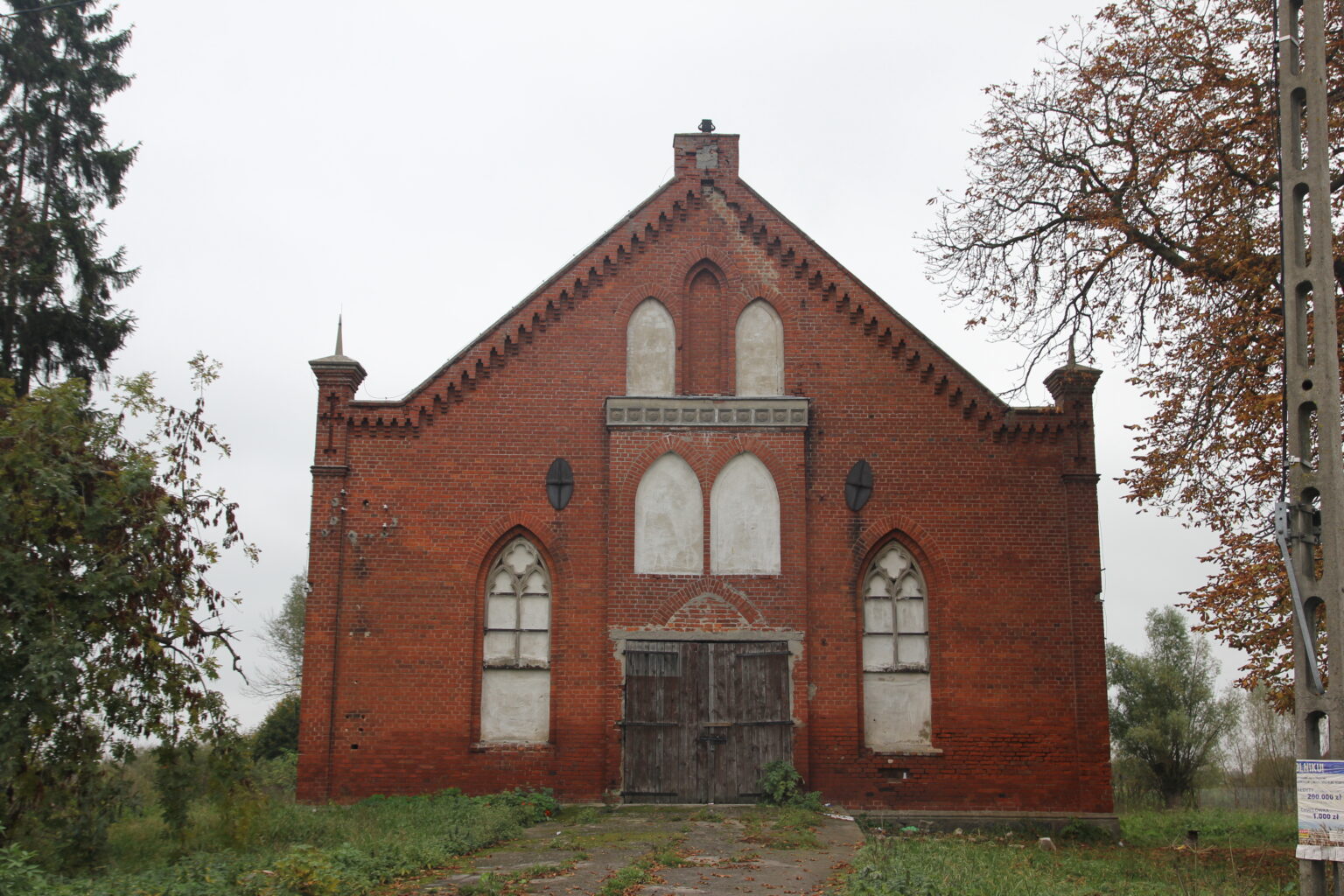 Mennonicki dom modlitwy w Jeziorze
(Fot. dr Aleksandra Paprot-Wielopolska).