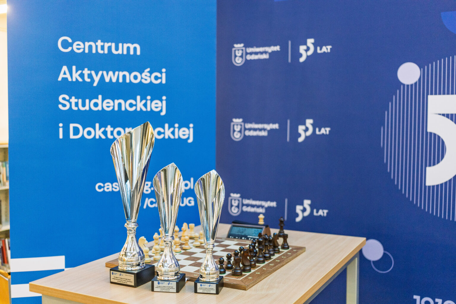Turniej Szachowy o Puchar 55-lecia Uniwersytetu Gdańskiego
(Fot. archiwum CASiD).