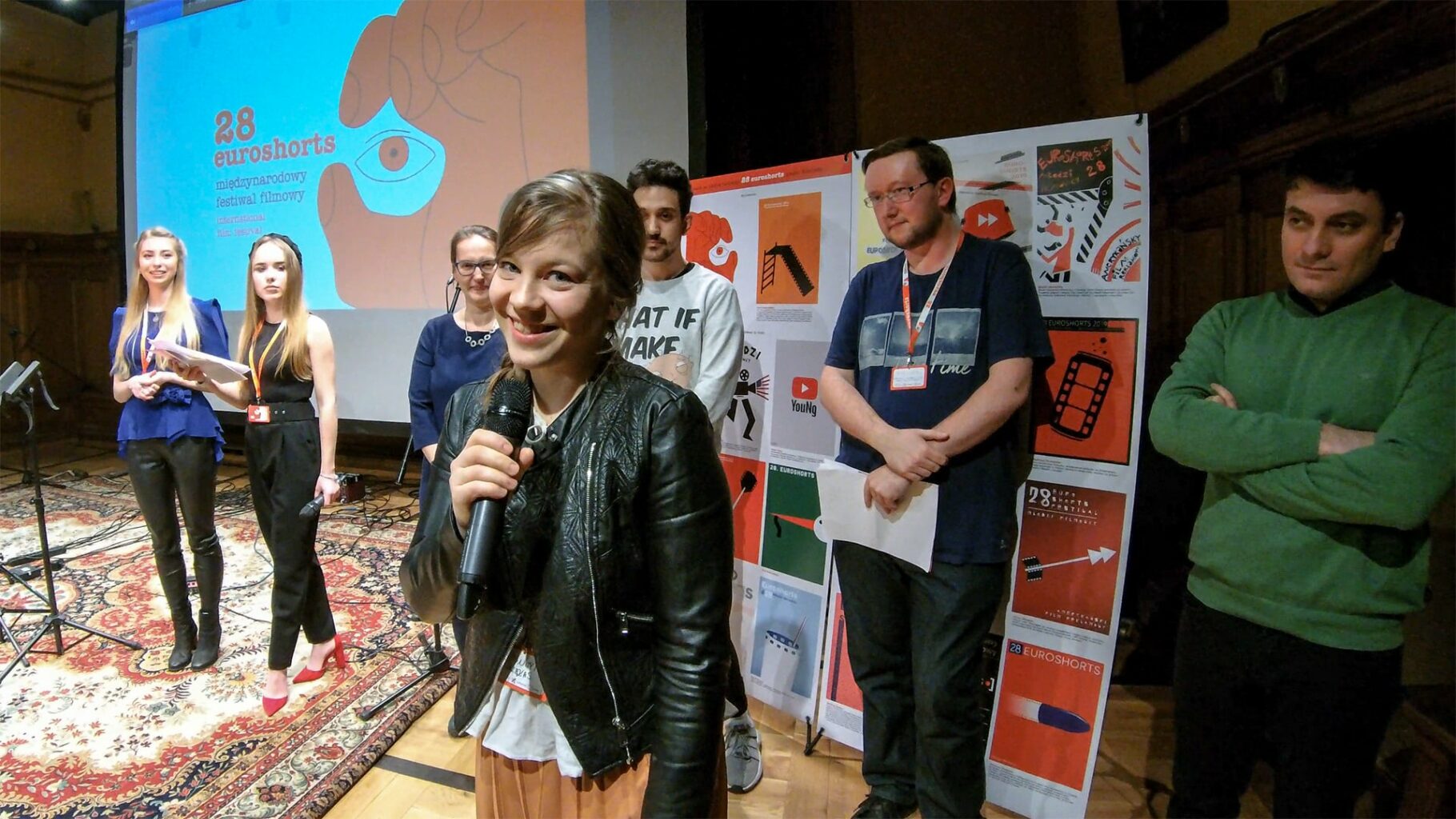  Finał Euroshorts 2019 w Nadbałtyckim Centrum Kultury
 (Fot. Przemek Młyńczyk).