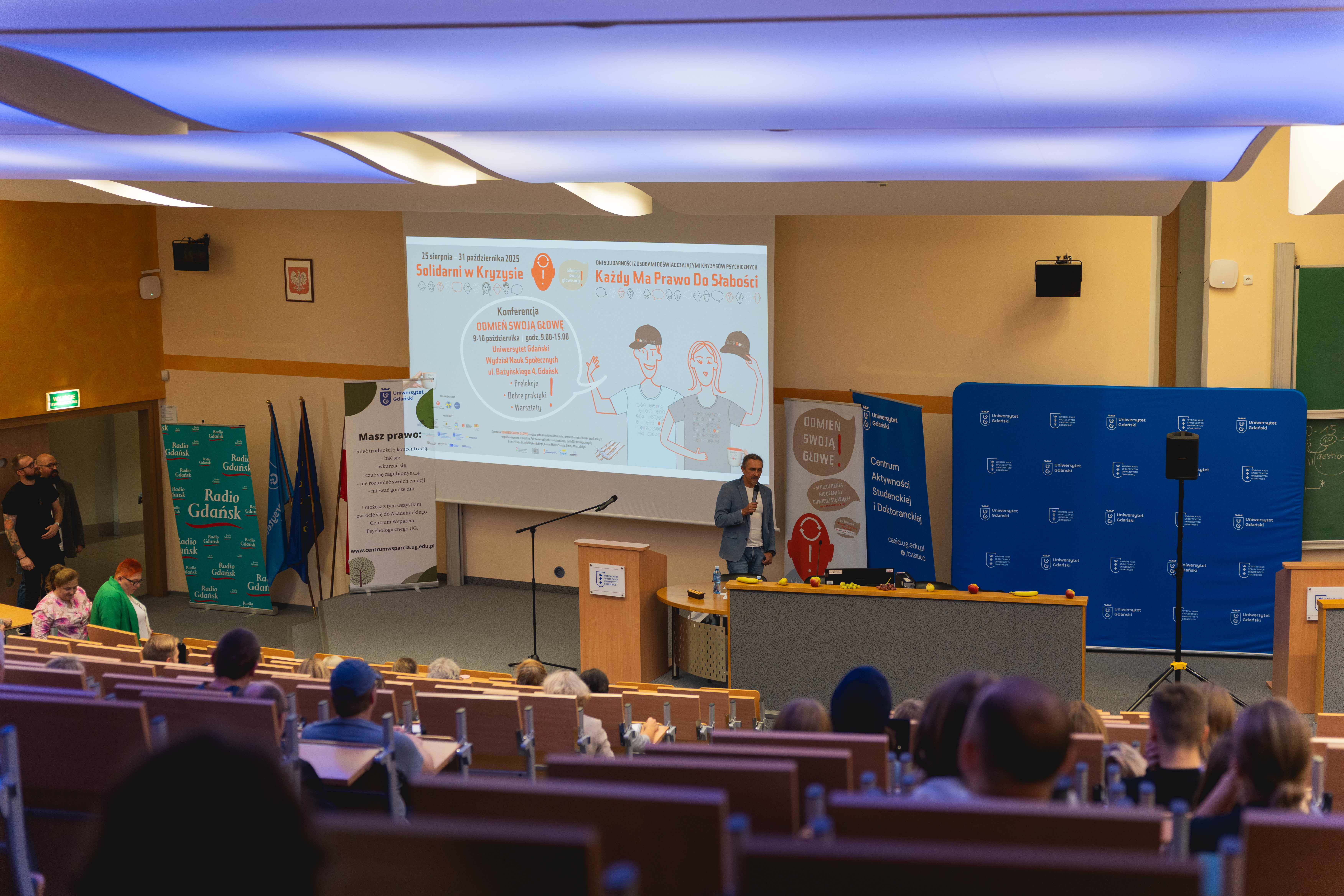 Relacja z konferencji „Solidarni w kryzysie. Każdy ma prawo do słabości” (Fot. archiwum CASiD).