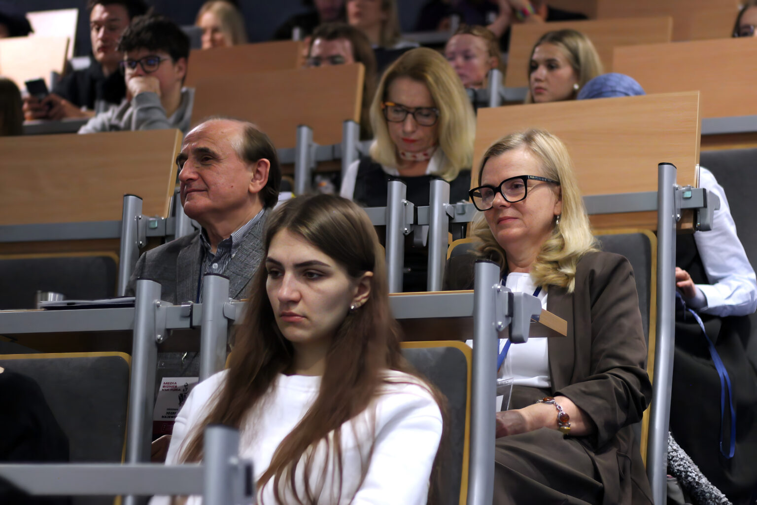 Jubileuszowa Konferencja 
MEDIA-BIZNES-KULTURA. 
Pomorze 2025 (Fot. Julia Ratajczak).