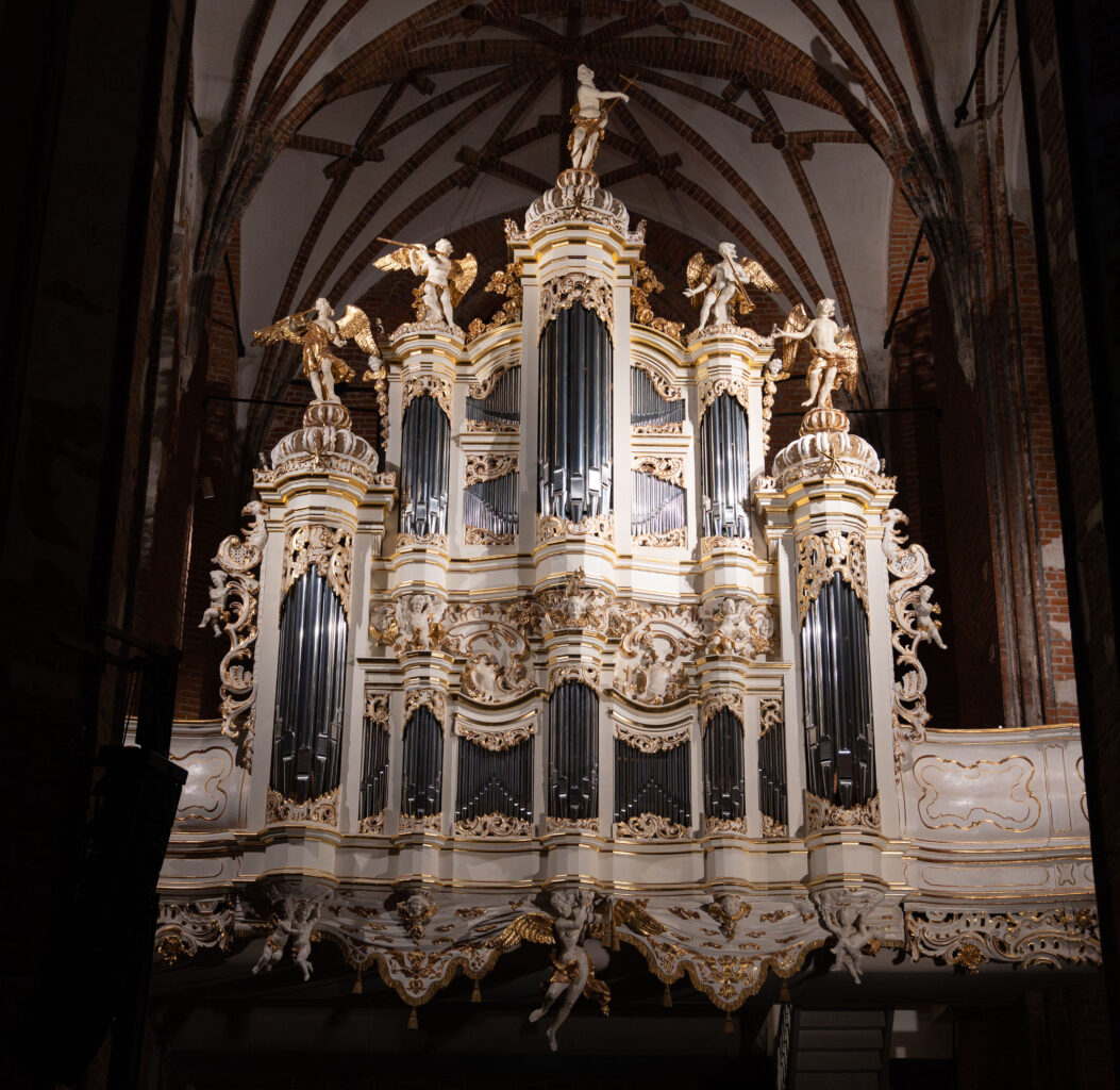 Organy w kościele św. Jana
(Fot. Bartłomiej Jętczak/CKiP UG).