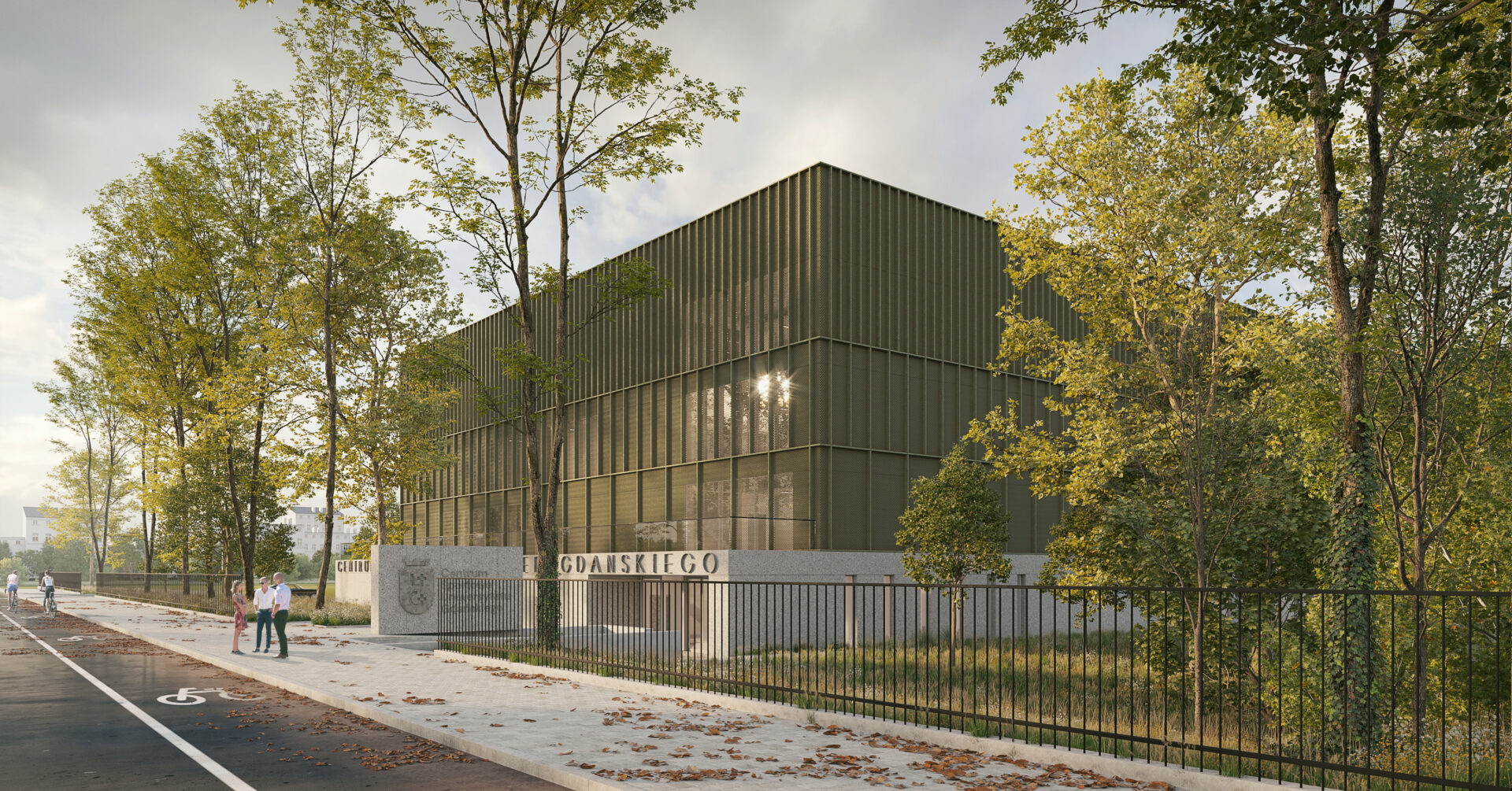 Wizualizacja Centrum Sportowego UG