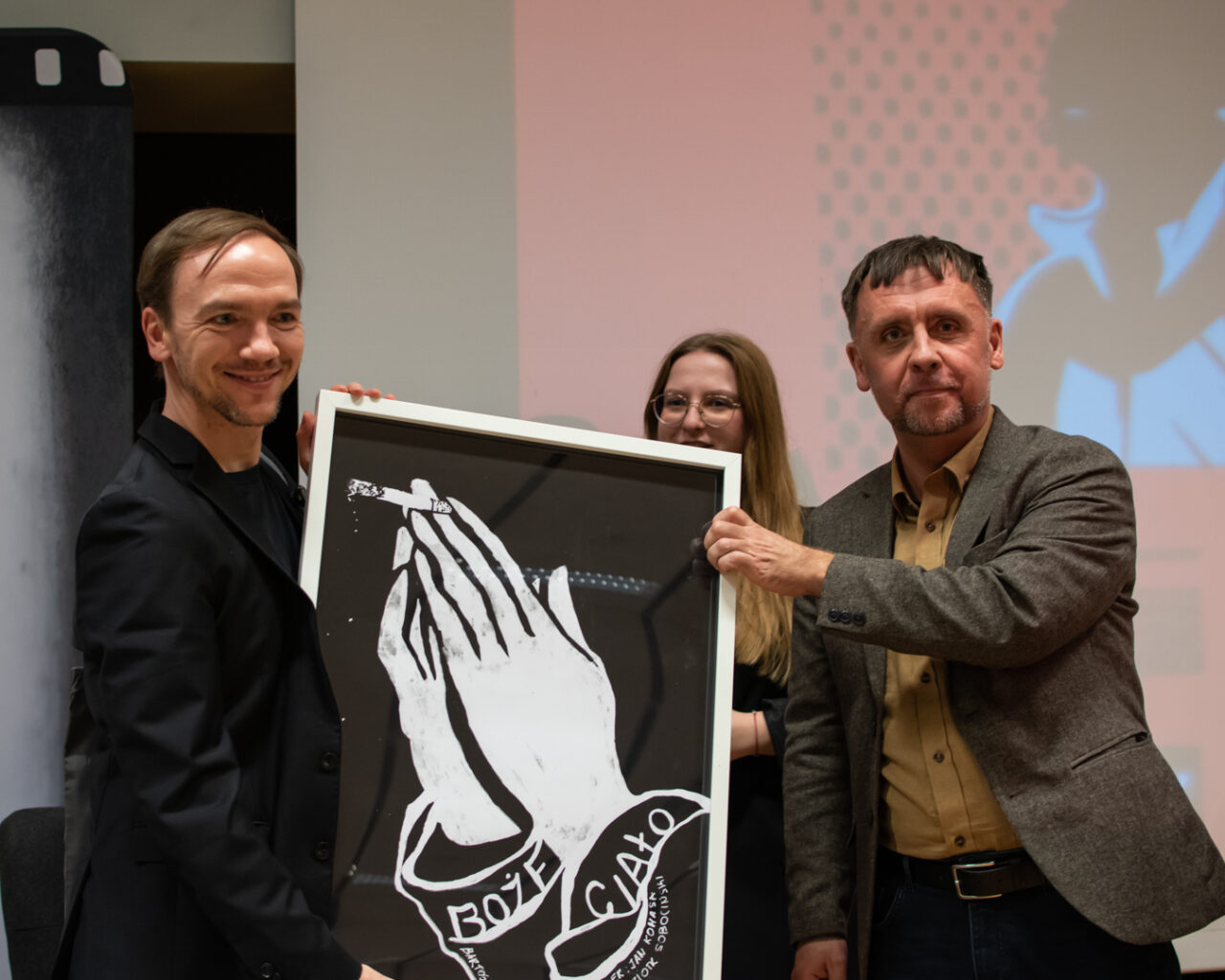 Spotkanie z Janem Komasą
(Fot. Jakub Kosatka).