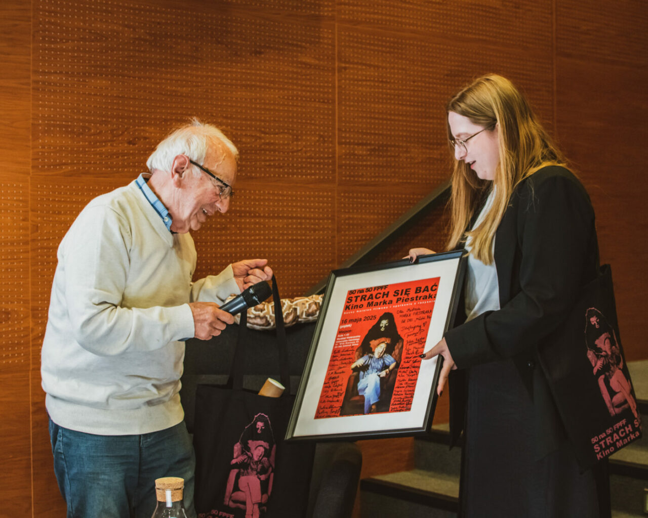 Spotkanie z Markiem Piestrakiem
(Fot. Jakub Kosatka).