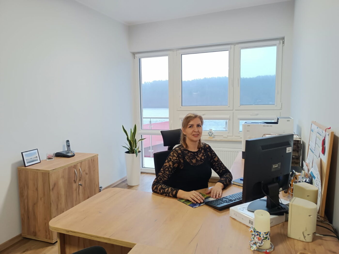 Monika Formela (Fot. Jacek Hinc/Administracja Budynków Kampusu Kaszubskiego UG).