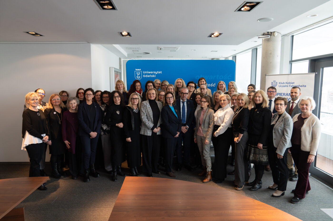 Spotkanie marszałkini Senatu RP Małgorzaty Kidawy-Błońskiej z Klubem Kobiet Uczelni Fahrenheita Fot. Bartłomiej Jętczak/CKiP UG