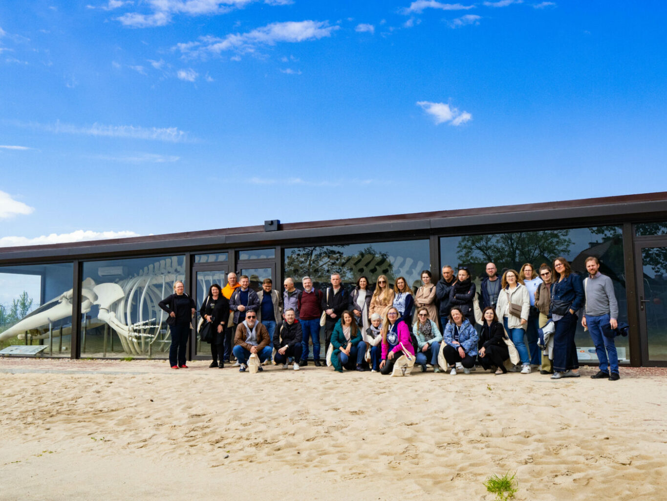 Zwiedzanie Stacji Morskiej im. Profesora Krzysztofa Skóry w Helu
 (Fot. archiwum UG).