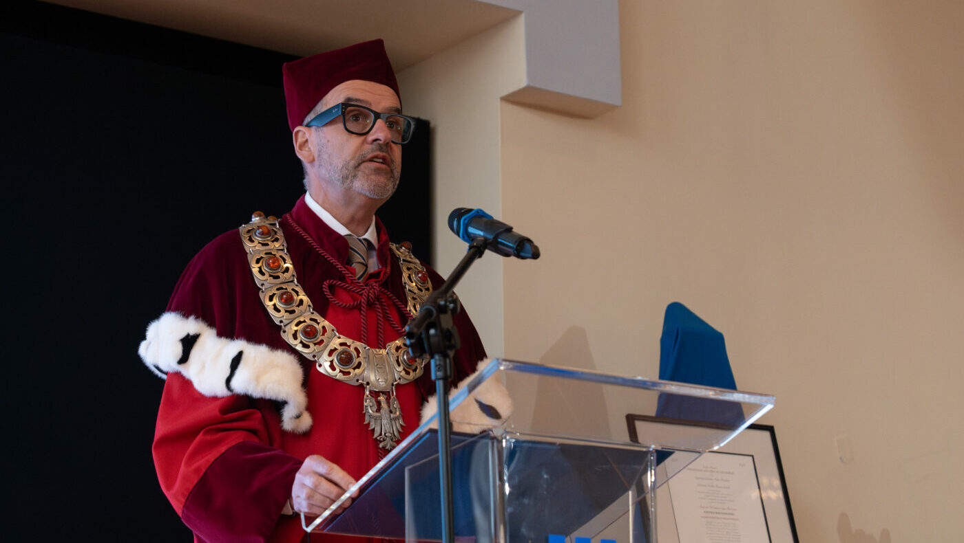 Profesor Piotr Stepnowski (Fot. Bartłomiej Jętczak/CKiP UG).