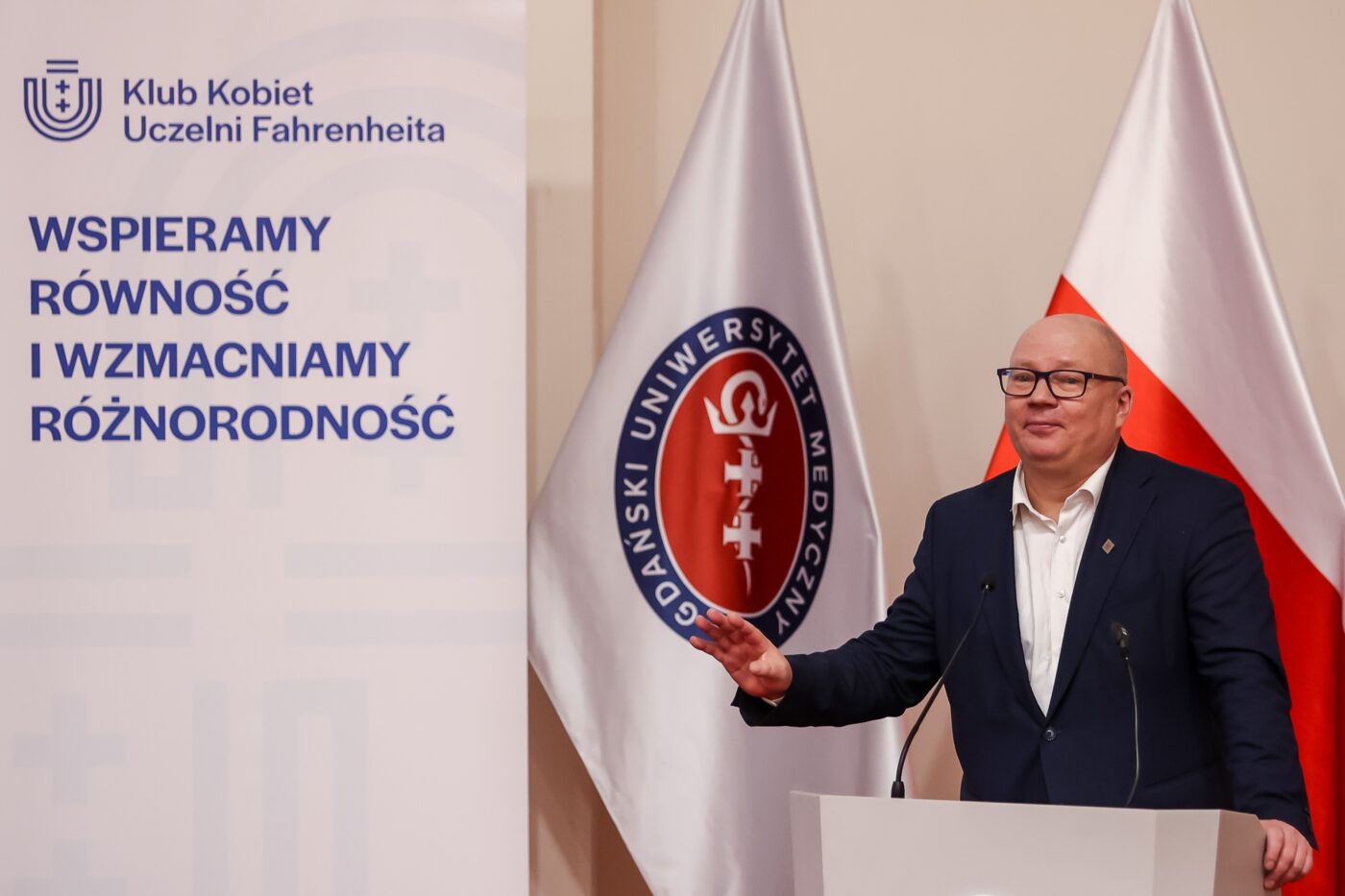 Wystąpienie prof. Krzysztofa Wildego
Fot. Paweł Sudara