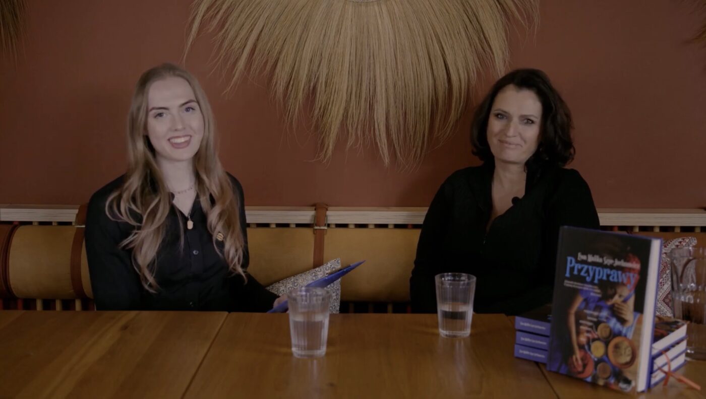 Ewa Malika Szyc-Juchnowicz i Margareta Kąkol
(Fot. Centrum Filmowe UG im. Andrzeja Wajdy).