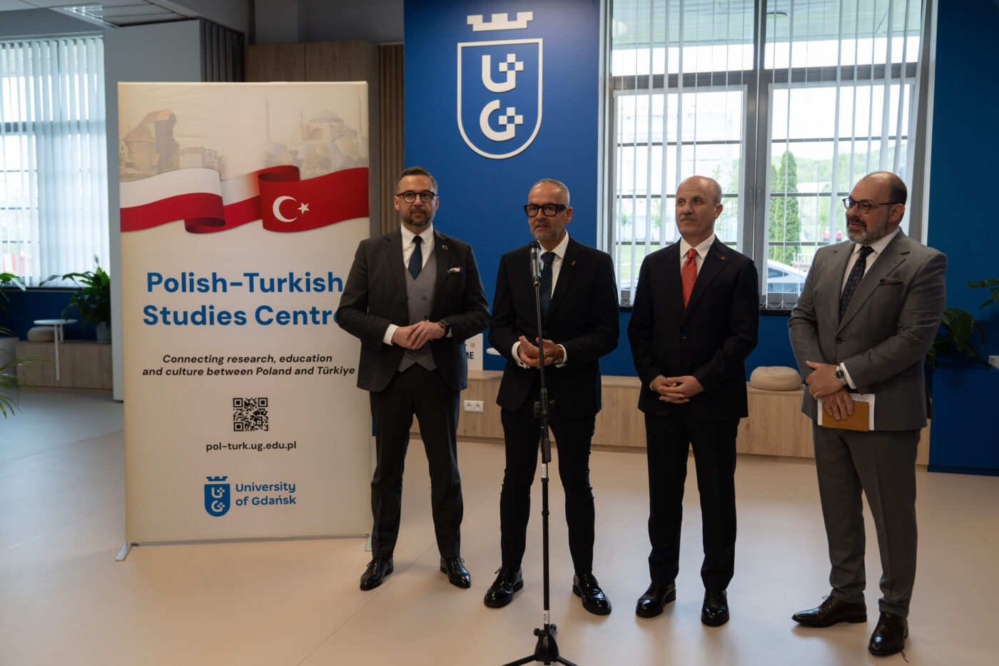Otwarcie Polsko-Tureckiego Centrum Studiów UG
(Fot. Bartłomiej Jętczak/CKiP UG).