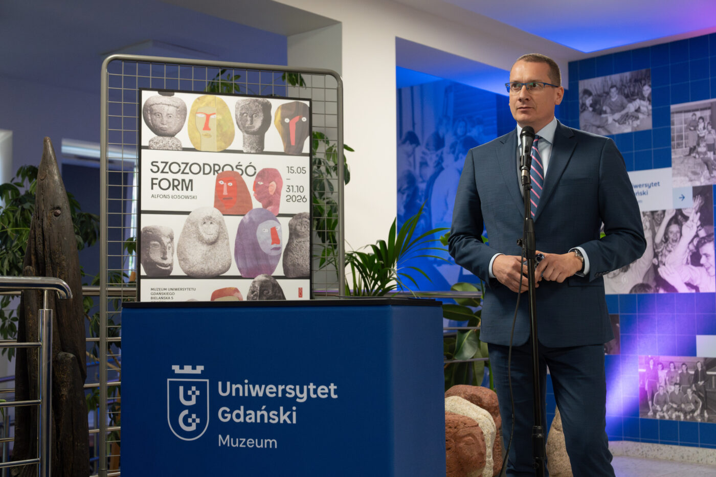 Profesor Hubert Kowalski
(Fot. Bartłomiej Jętczak/CKiP UG).