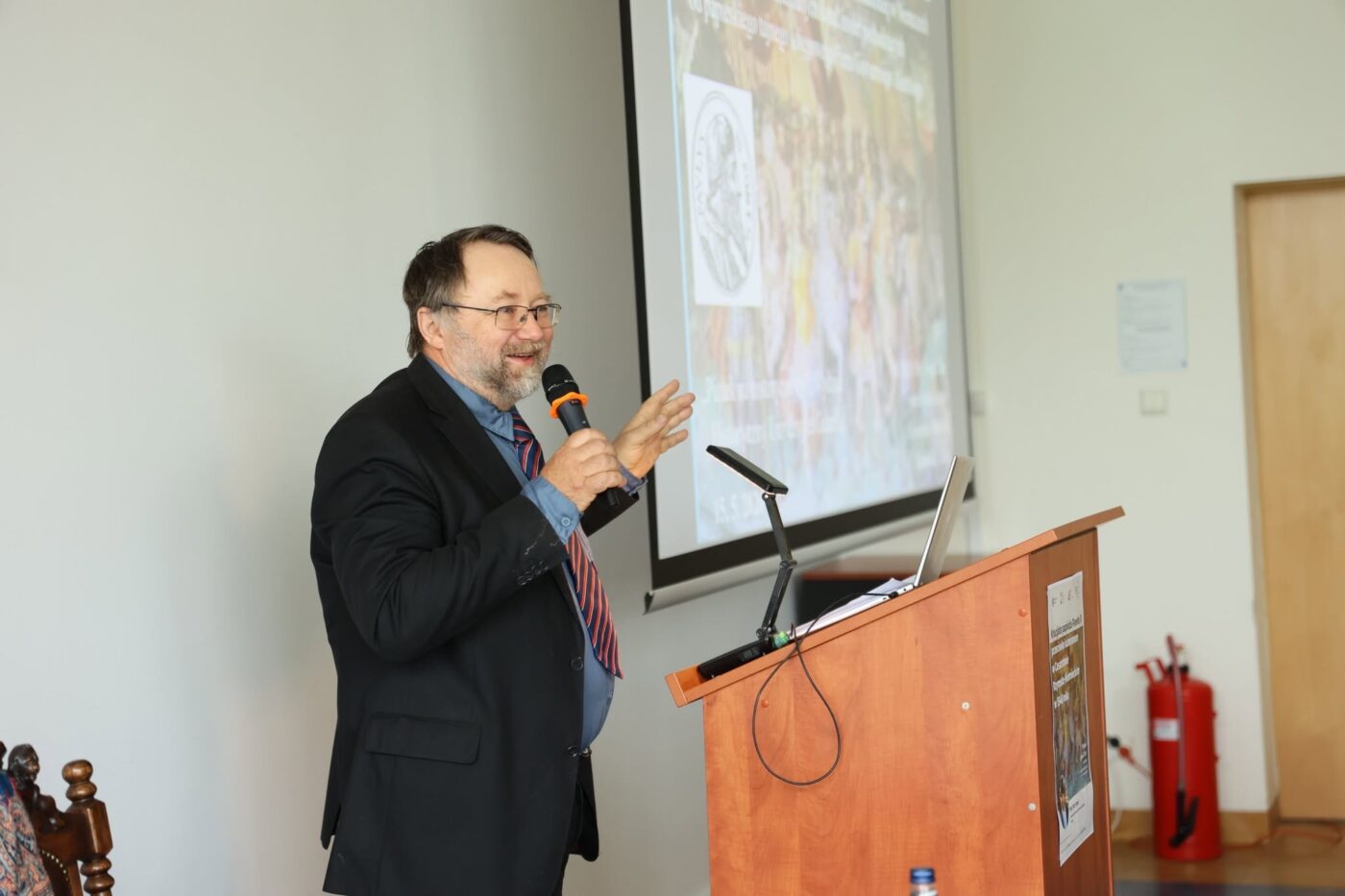 Profesor Petr Vorel (Fot. Monika Nagórska).