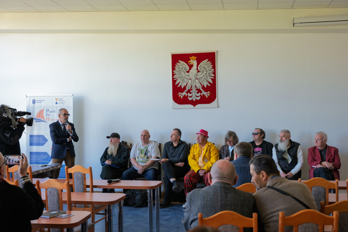 Wystąpienie rektora UG, prof. Piotra Stepnowskiego (Fot. archiwum CASiD).