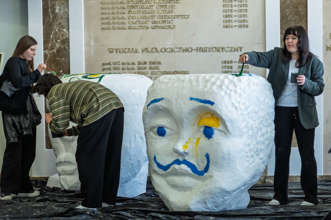 Reinterpretacja happeningu Dach w wykonaniu studentów UG
(Fot. archiwum CASiD).