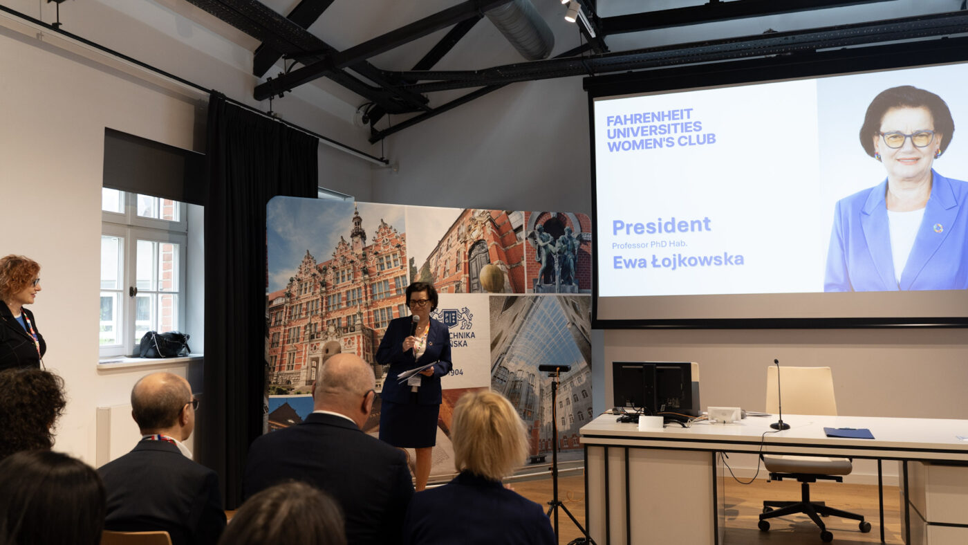 Wystąpienie prof. Ewy Łojkowskiej
(Fot. Iza Kozak).