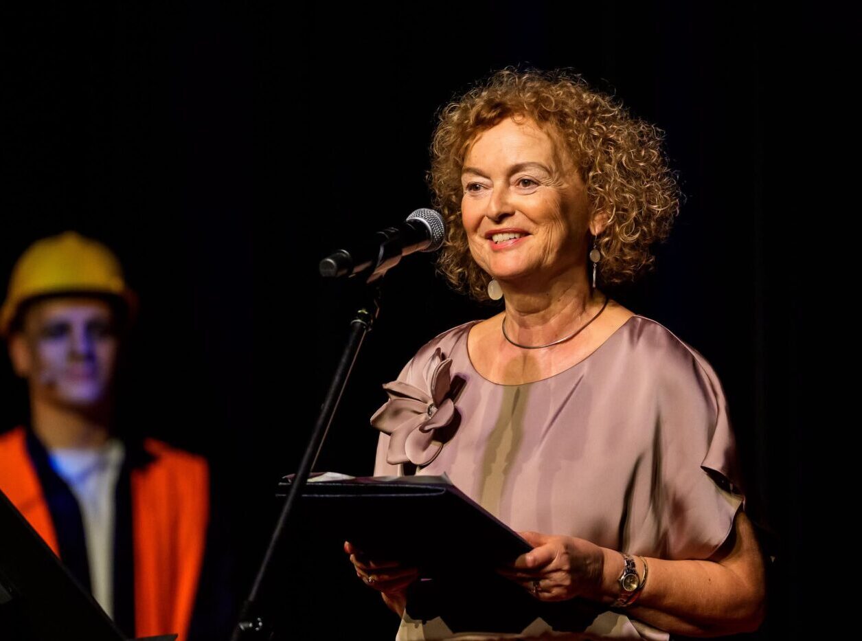 Justyna Limon podczas gali otwarcia tegorocznego Festiwalu Szekspirowskiego Fot. Dawid Linkowski