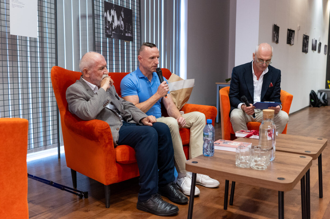 Antoni Kakareko, Tomasz Neumann i prof. Arnold Kłonczyński (Fot. Rafał Mielczarek).