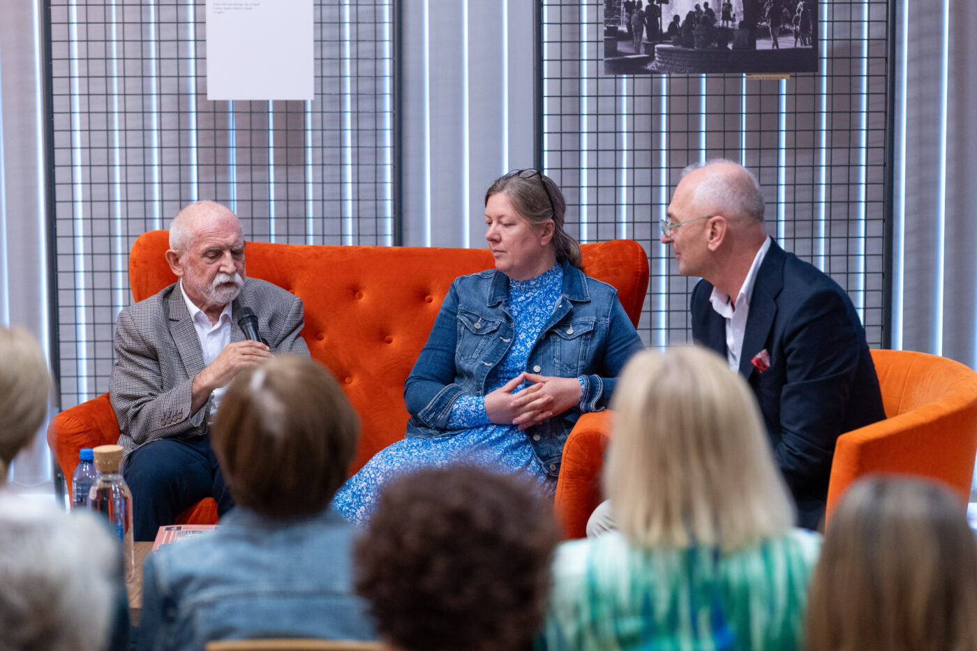 Antoni Kakareko, Angelika Dąbal i prof. Arnold Kłonczyński (Fot. Rafał Mielczarek).