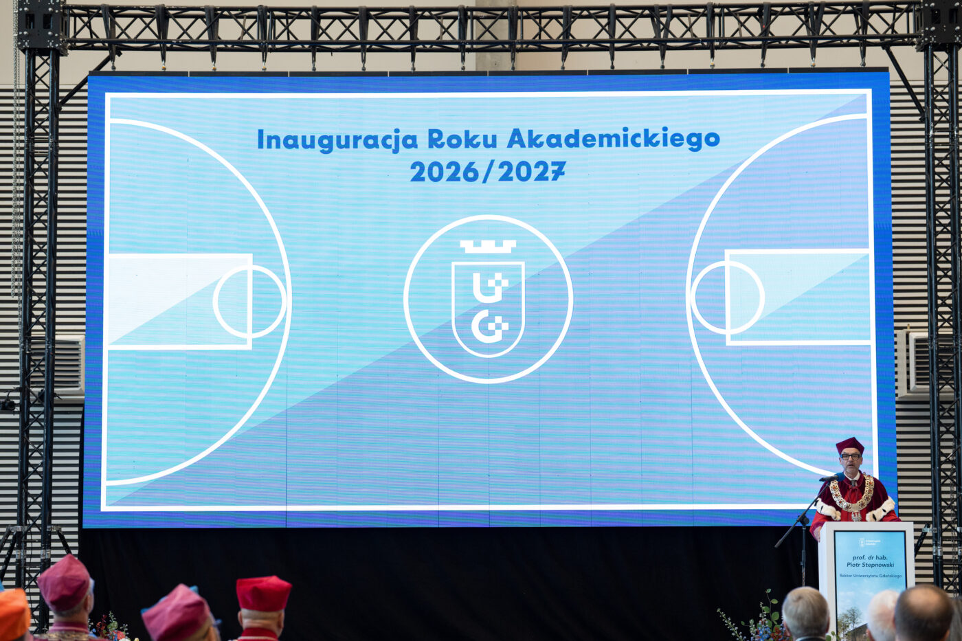 Inauguracja roku akademickiego z mocnym sportowym akcentem (Fot. Bartłomiej Jętczak/CKiP UG). Inauguracja roku akademickiego z mocnym sportowym akcentem (Fot. Bartłomiej Jętczak/CKiP UG).