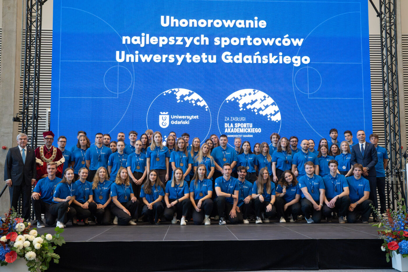 Inauguracja roku akademickiego z mocnym sportowym akcentem (Fot. Bartłomiej Jętczak/CKiP UG).